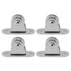 Small Pulley Block Stainless Steel Silent Pulley Roller Wall Mounted Fixed Pulley for DIY Equipment