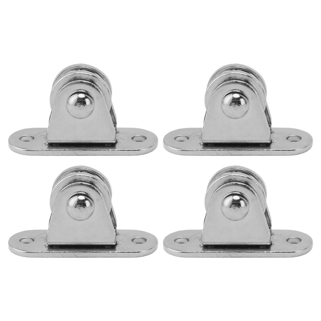 Small Pulley Block Stainless Steel Silent Pulley Roller Wall Mounted Fixed Pulley for DIY Equipment