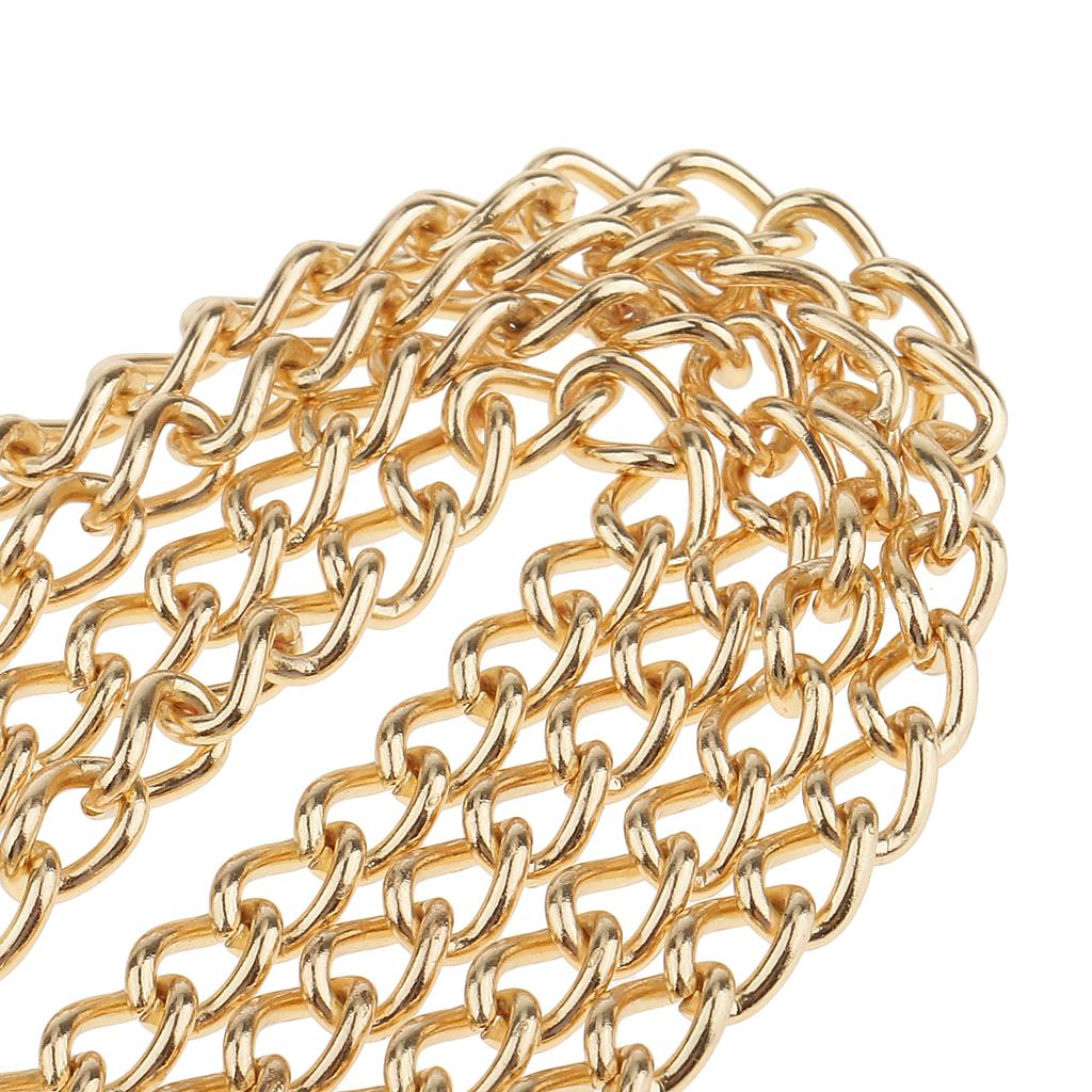 2x Crossbody Bag Shoulder Bag Handbag Handle Replacement Chain Straps