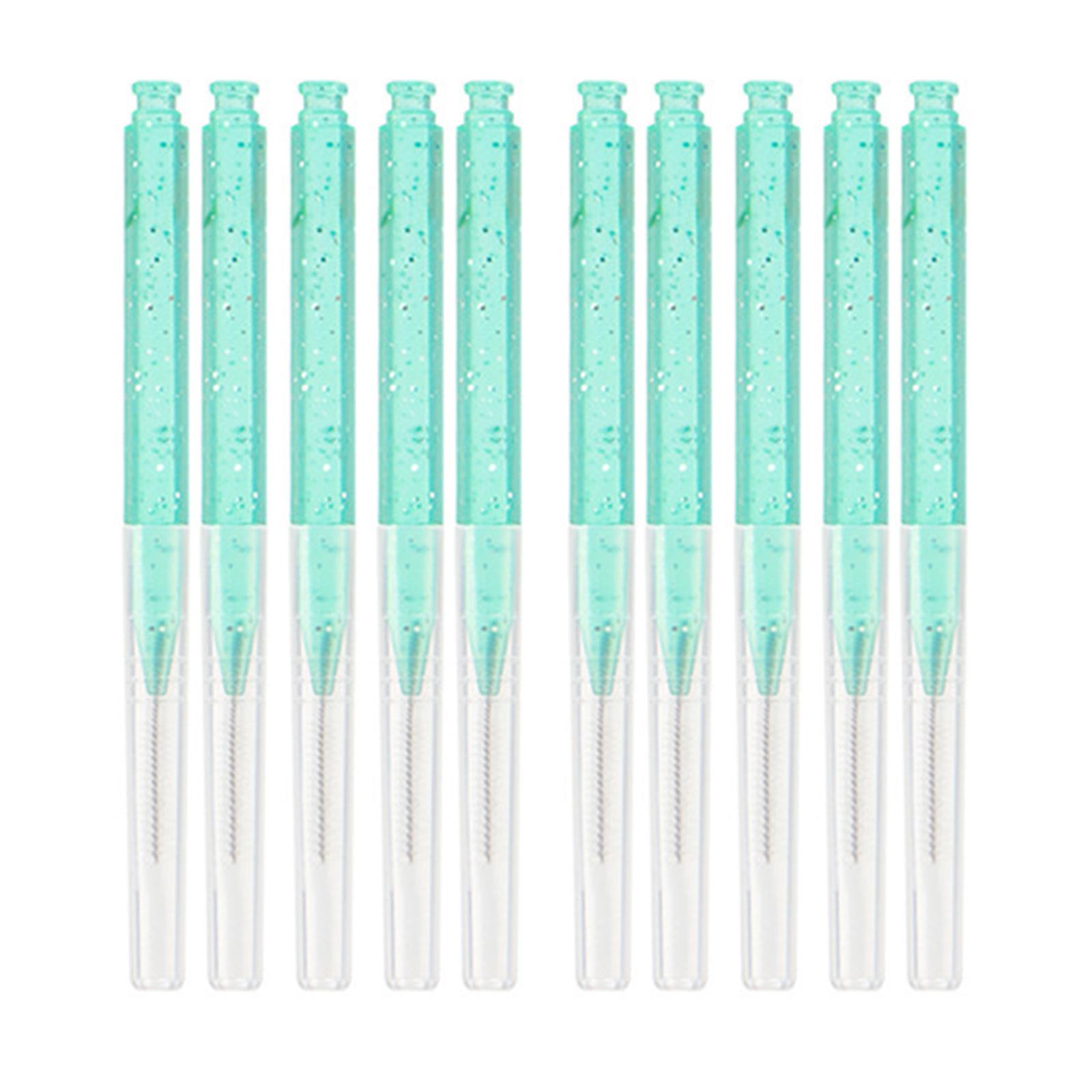 

10 шт. Маленькая кисть для бровей Инструмент для ламинирования бровей Мини-щеточки-спули для бровей и наращивания ресниц