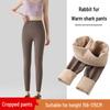 Women's Petite Plus Velvet Shark Leggings for Autumn/Winter - Thick, Tight, Cotton Yoga Pants