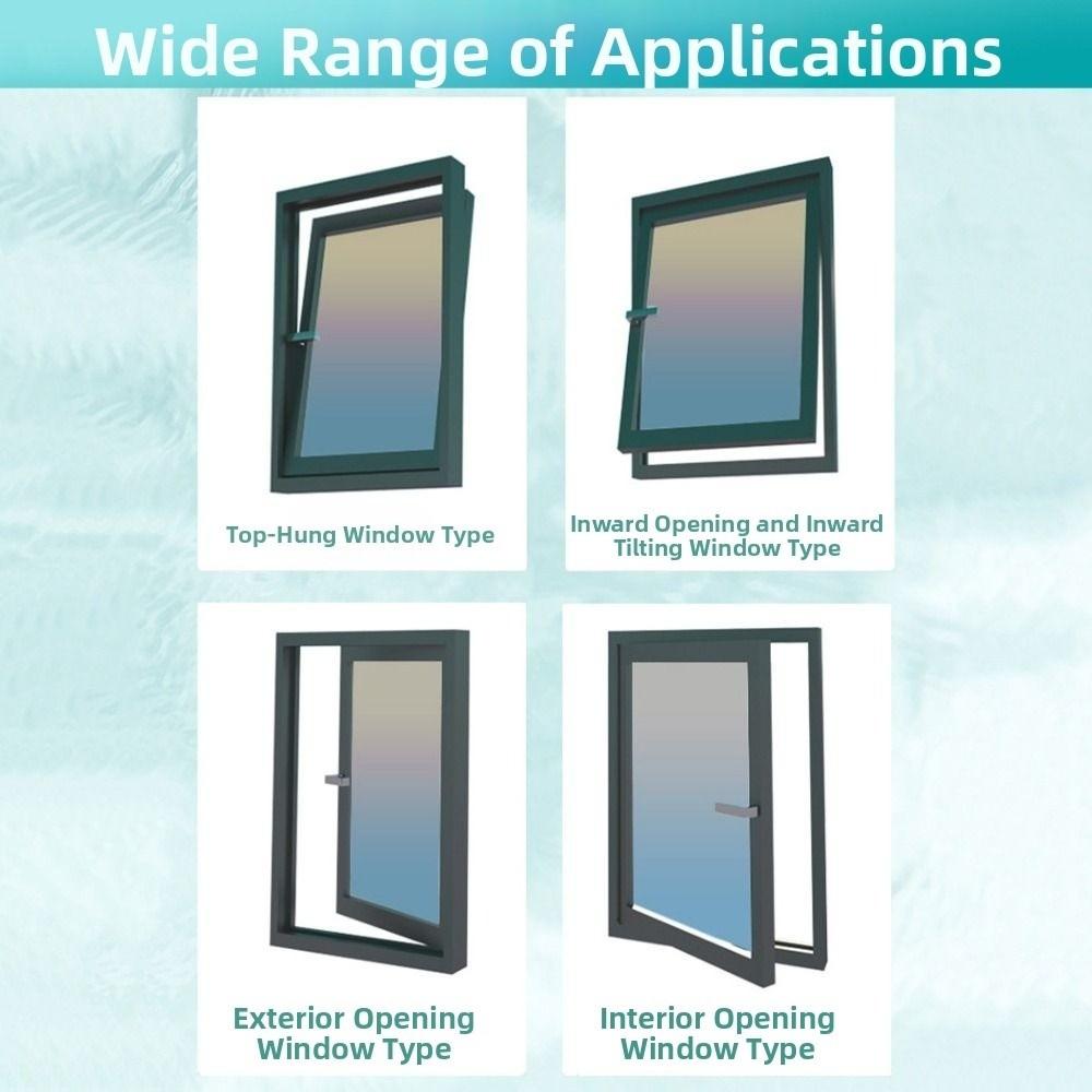 2Pcs 3-digit Baby Safety Password Lock Multi-Functional Window Password Lock  Home Security