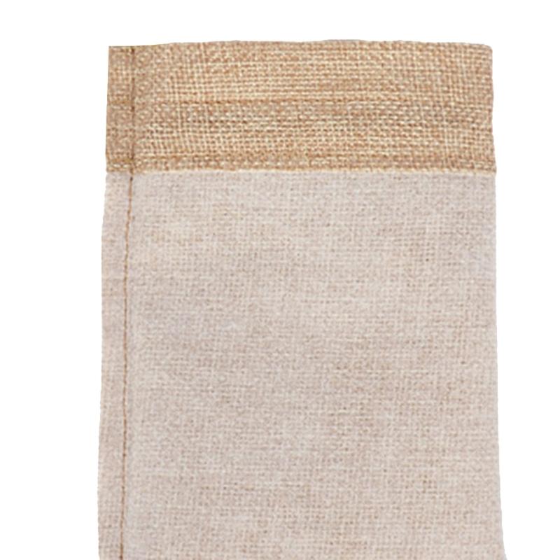 Pack of 51 Love Heart Burlap Bags Stylish Gift Packaging Bag Fashionable Storage Bag for Jewelry and Small Treasures