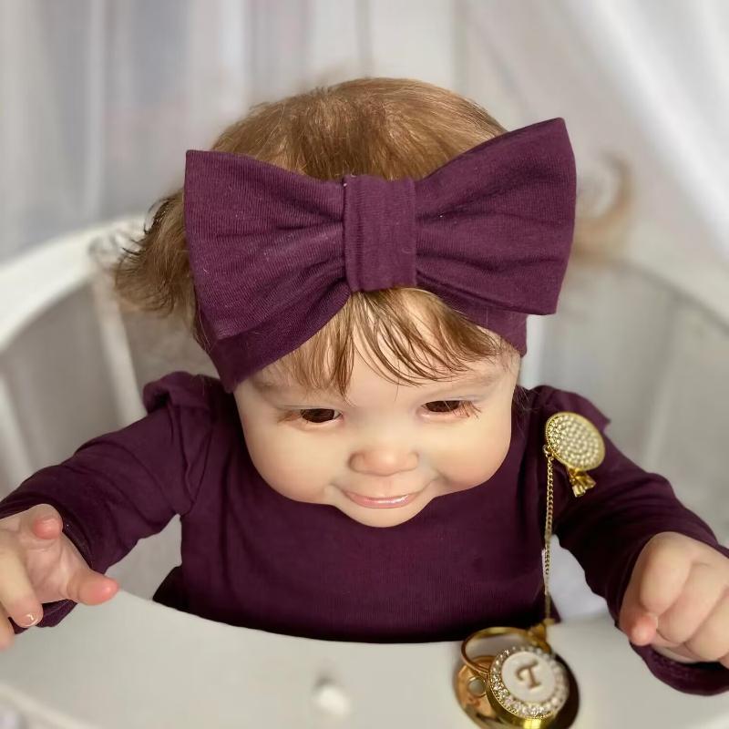 Cute Fat Reborn Baby Dolls Kodi Cosplay Girl Baby Dolls 24'' 60cm Cloth Body Soft Touch Newborn Doll with Visible Veins Realistic Rebirth Doll Kid Toy