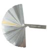 32-Piece Combo Feeler Gauge Set with Brass Shims, Imperial .0015-.035in, Metric 0.04-0.88mm Gap Thickness