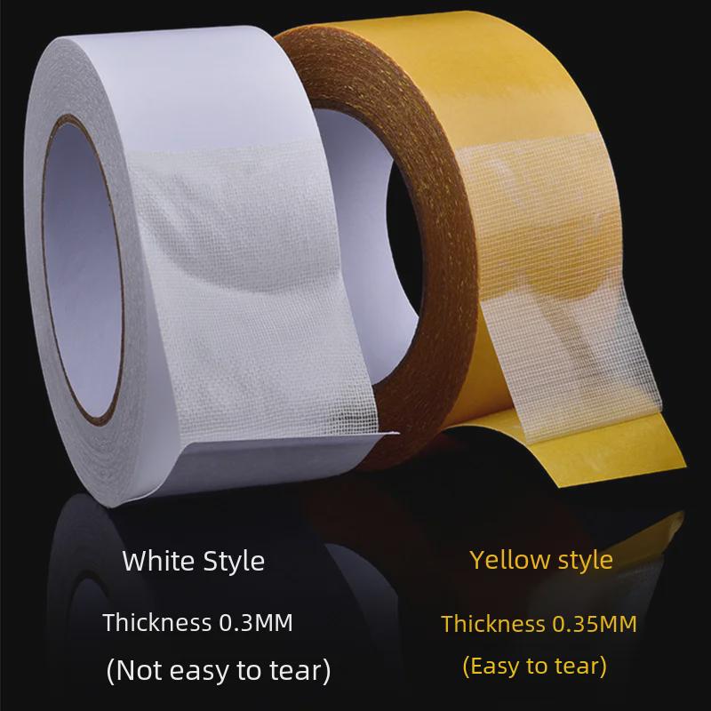 Thickened High Viscosity Cloth-Based Double-Sided Tape for Seamless Wedding Carpet Decoration