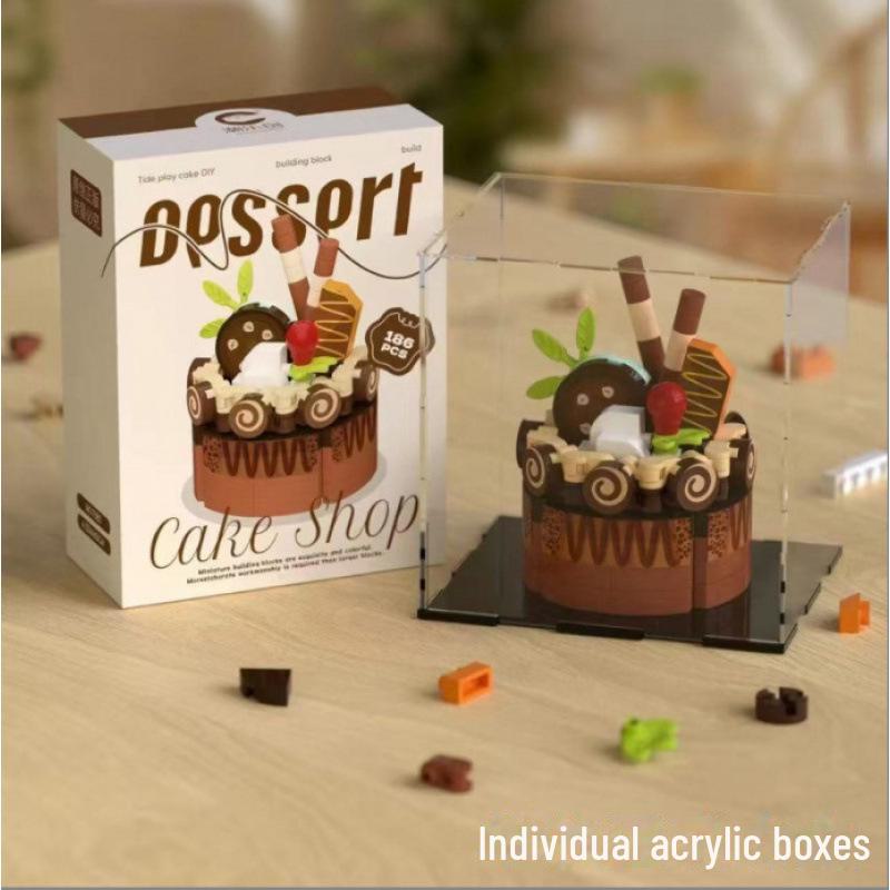 Chaole Innovative Cake-Themed Building Blocks: Toy Set for Girls