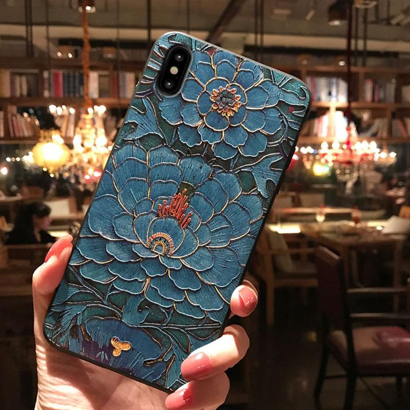3D Relief Phone Case For Tecno Camon 19 Camon19 Pro Neo Case Floral Silicon Cover For Tecno Camon 19 Neo Case 2022 Fundas Coque