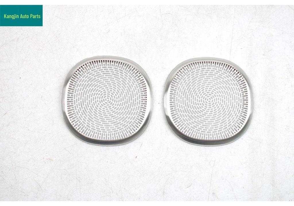 Silver Stainless Steel Center Console Air Vent Cover for BAIC ARCFOX Alpha T1 26 Dustproof Speaker Modification