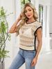 Summer Hollow Out Cardigan New Commute Knit Top Vest Sleeveless Sweater