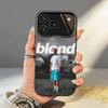F-Frank Ocean B-Blonde Phone Case For iPhone17 16 15 14 13 12 Pro Max Grey Black Matte Laser Metallic Aurora Funda