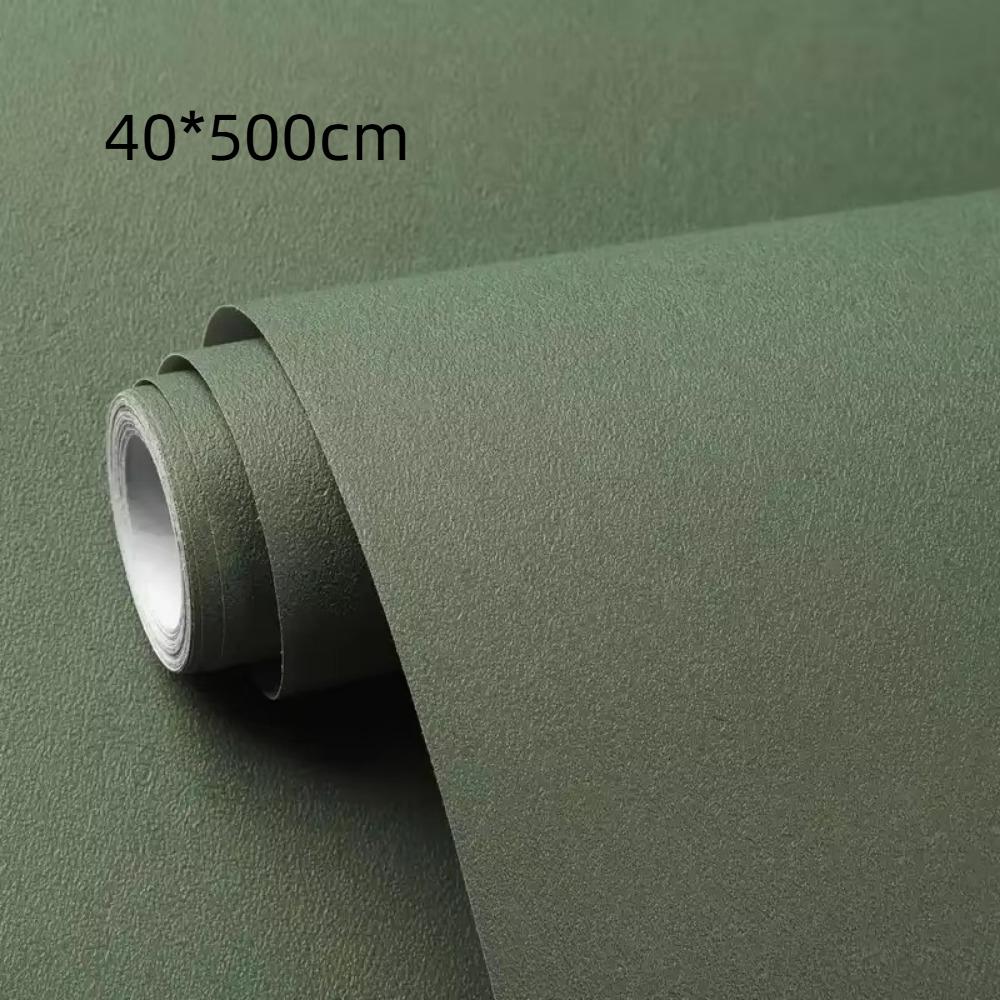 PVC Elf-Adhesive Wallpaper Waterproof Matte Self-Adhesive Contact Paper Removable Peel and Stick Background Wall Stickers