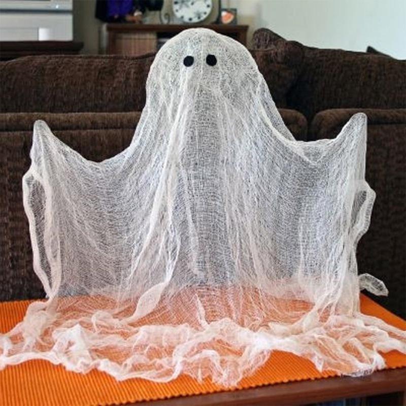 Scary Halloween Gauze Horror Haunted Houses Decor Halloween Creepy Cloth Creepy Spooky Halloween Decorations Outdoor Indoor
