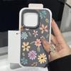 Fall prevention Personalized phone case iphone16pro For iPhone 16 15 Pro Max 16promax 14 13 12 11pro Artistic Flower Pattern