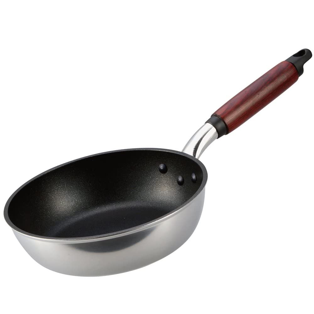 

Hokuriku Aluminum Сковорода 20 см газовая плита Легкий литой стиль Легкая Сделано в Японии [Только для] С тефлоновым покрытием