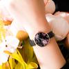 CURREN 9060 Luxus Casual Business Quarz Damenuhr Blumenzifferblatt Elegante exquisite Dame Handgelenk