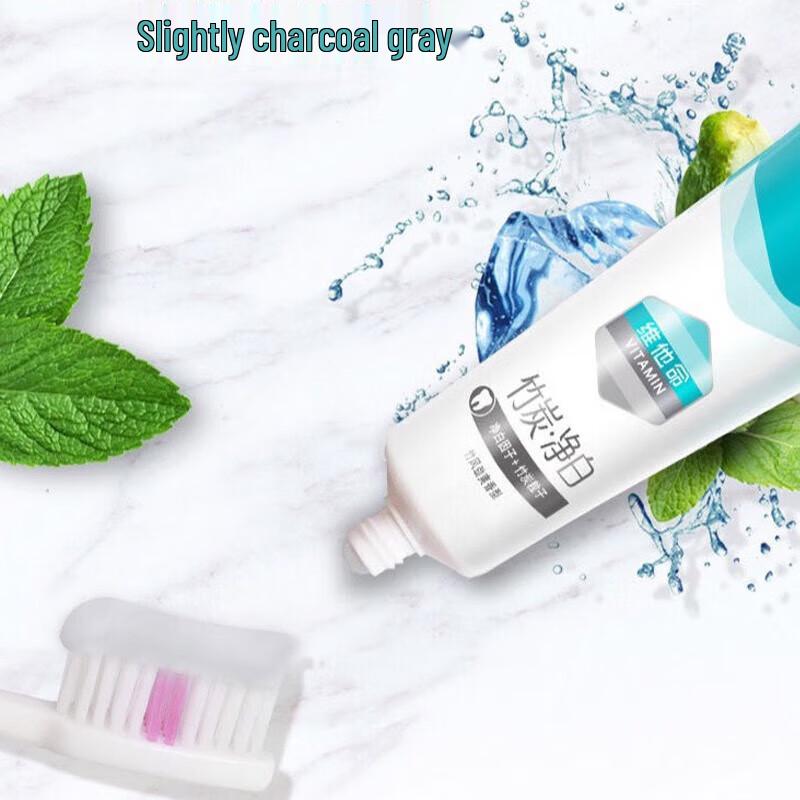 Nice Bamboo Charcoal Whitening Toothpaste Value Pack