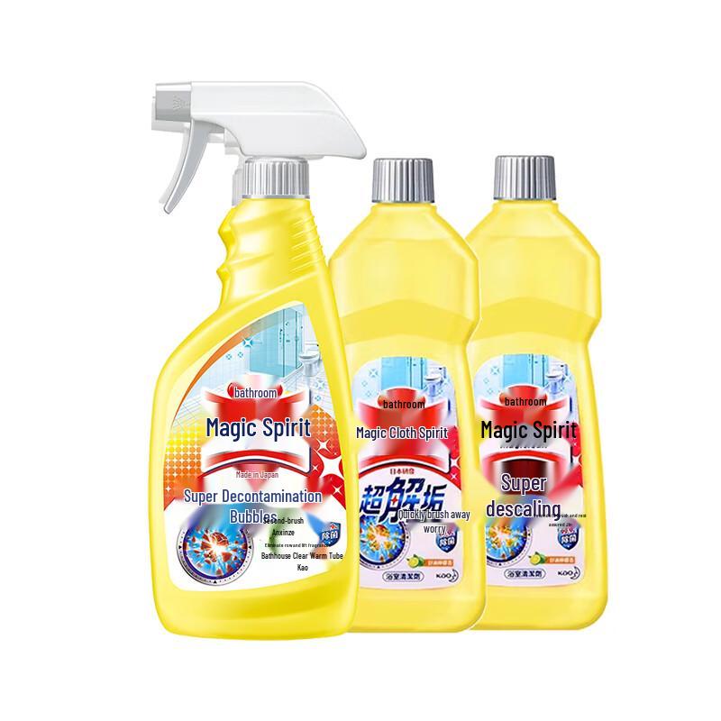 KAO Bathroom Cleaner Foam Spray (3 x 500ml)