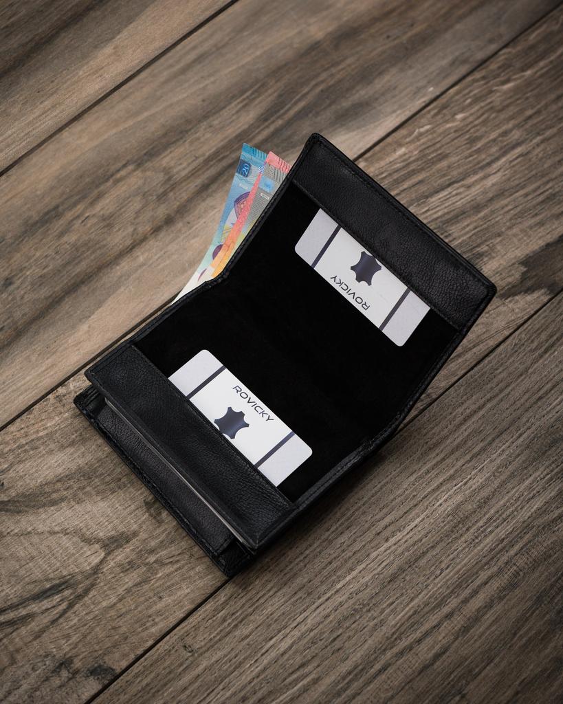 Men's wallet PU+leather M302B-PU-6861 Black