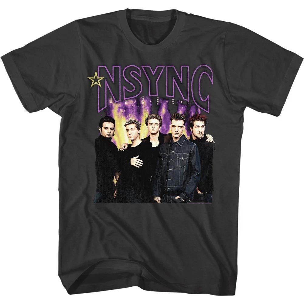 NSYNC Greatest Hits Band Photo Smoke Pop Music Boy Band  Children s T-shirt 100