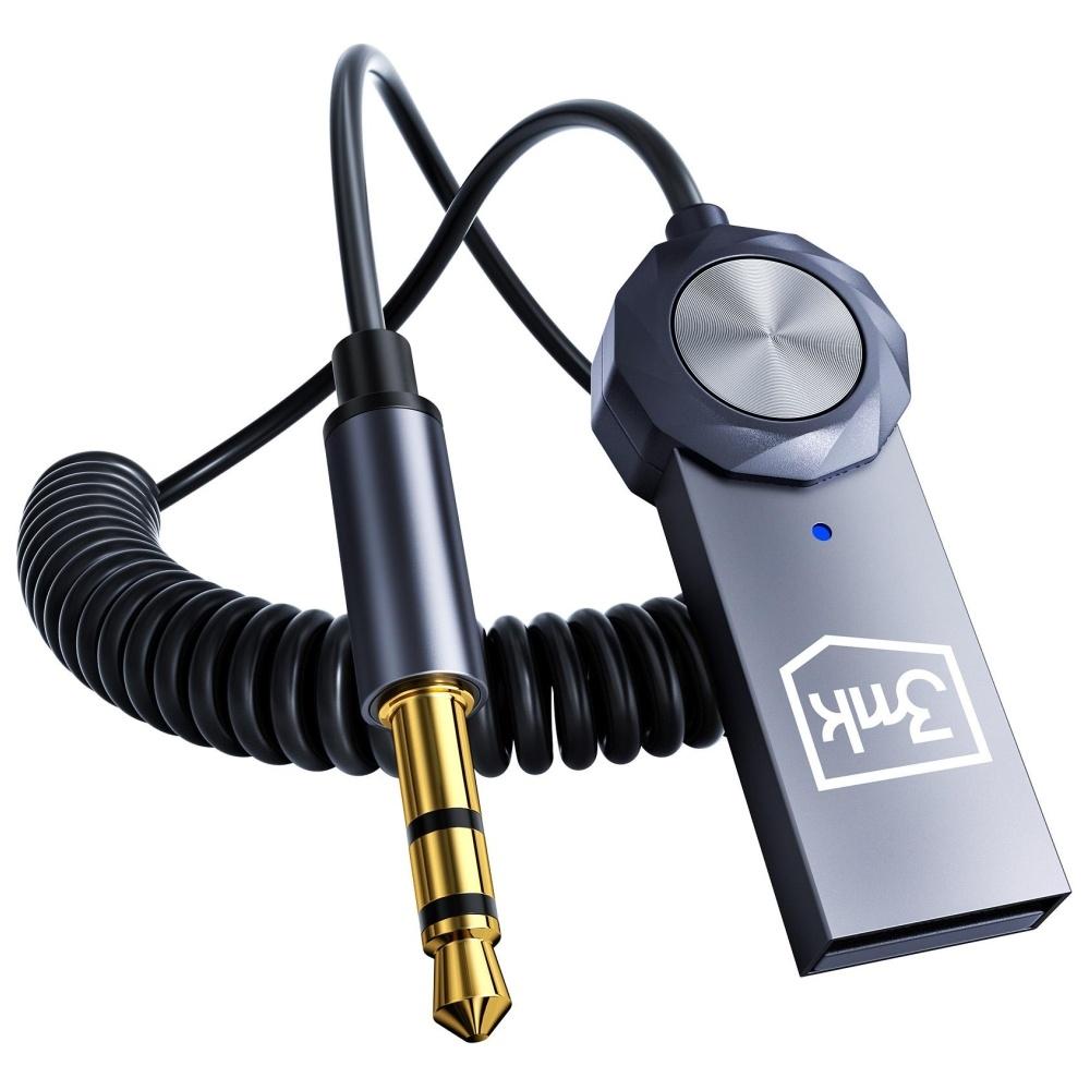Adapter audio Bluetooth 3MK Jack 3.5mm 2w1 Bezprzewodowy