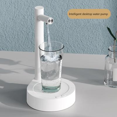 USB Barrel Water Dispensers Multifunctional Portable Smart Pumping Machine Tasteless Low Noise Operation for Travel Camping
