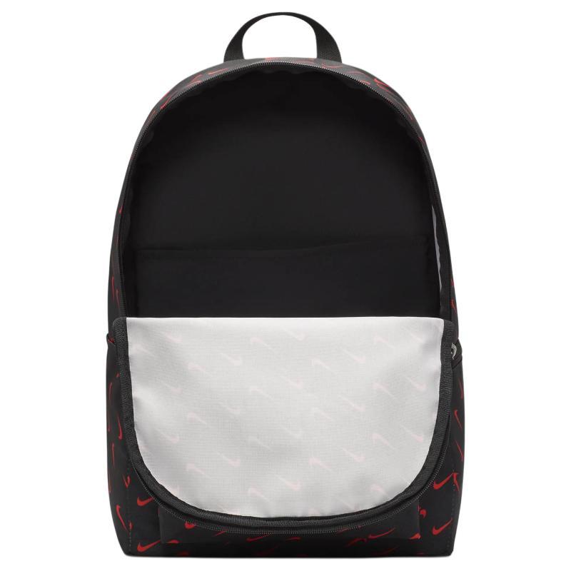 Nike Polyester Backpack Regular Women's Black & Red Casual HF6995-010