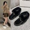 Nuovi stivali da neve da donna scarpe casual invernali stivali di cotone vellutato stivaletti bassi scarpe beanie pigre