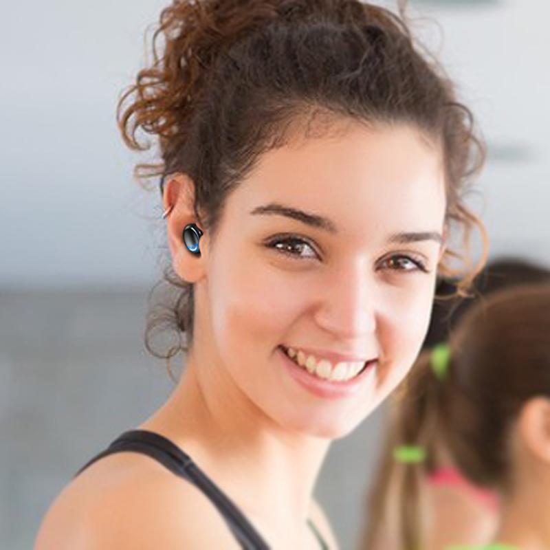 TWS Wireless Earphones Bluetooth Headphones Stereo Earbuds Sport Bass Headset Waterproof For Smart Phone