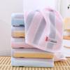 Jieliya 230259 Soft Striped Cotton Towel for Adults and Students