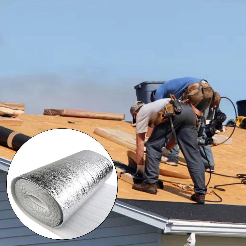 Aluminum Foil Radiator Reflective Film Wall Shade Protector Pad  for Thermal Insulation Wall