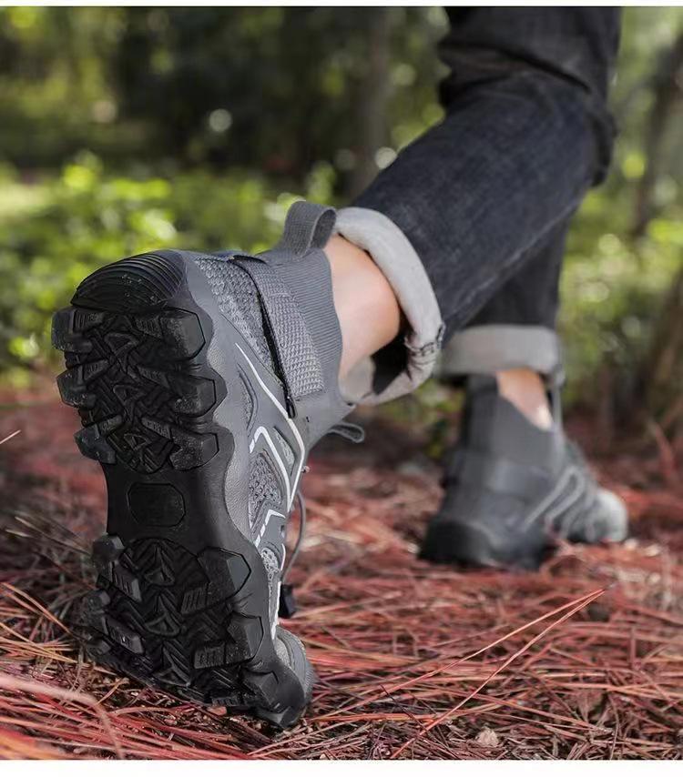 Men's Non-Slip Amphibious Trekking and Fishing Shoes 