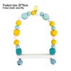 Macaron Rainbow Bird Climbing Pole & Stand Toy for Parrots and Budgies