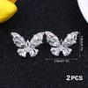 2PCS Personalized Freeclip Blings Ear-Clip Accessories Earphone Earbuds Jewelry Little Star Earphone Rhinestone Buckle