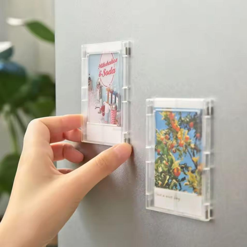 5/10 Stück 3-Zoll Magnetischer Fotorahmen für Fujifilm Instax Mini Polaroid Bilder Kühlschrank-Displaybild Für Küche Zuhause Geschenk
