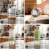 Pesticide-free Sprouts Kit Sprouting Jar Kit, Wide Mouth Glass with Sprout Lid, Blackout Enzyme-rich Sleeve, Plant Growing for Home Gardeners