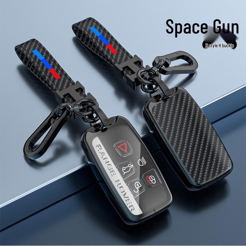 Metal Key Case for Land Rover Range Rover, Freelander, Discovery 5, Defender, Velar Cars.