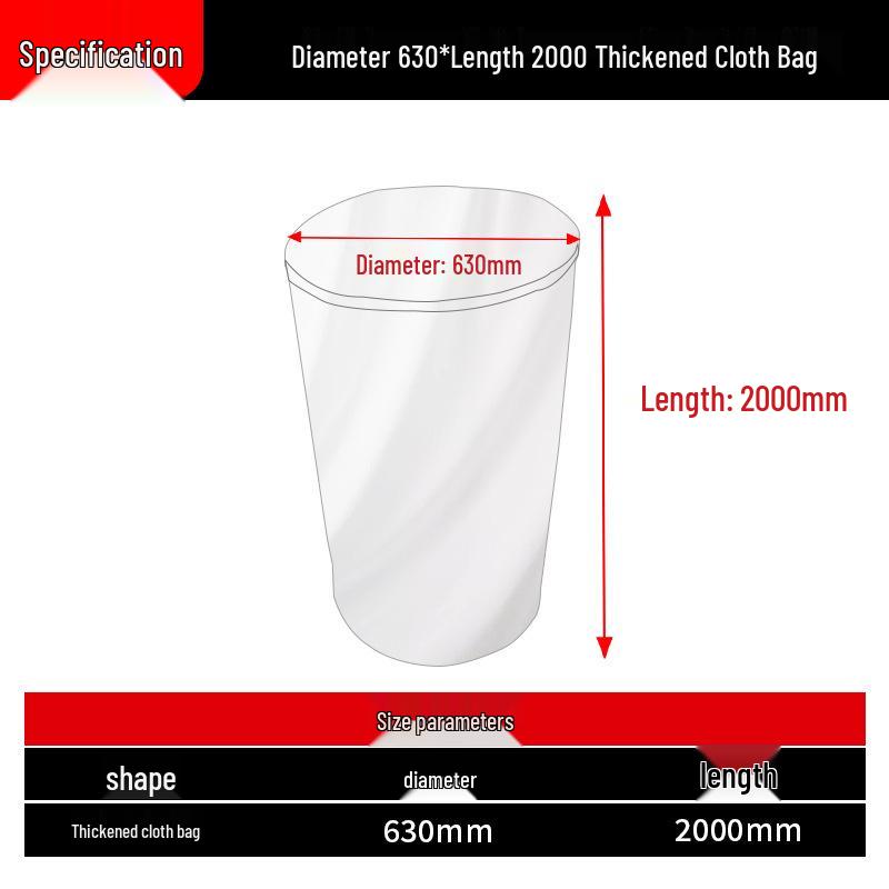 Industrial Dust Collection Filter Bag for Woodworking Vacuum Cleaners