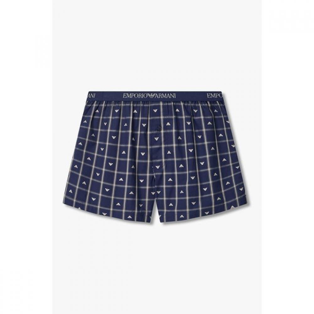 Emporio Armani Men S Allover Logo Pattern Trunk 0816112078 S(95)