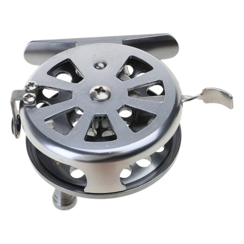 Eisangelrolle, Bogenangelzubehör, Fliegenfischerrolle, Bogenangelrolle