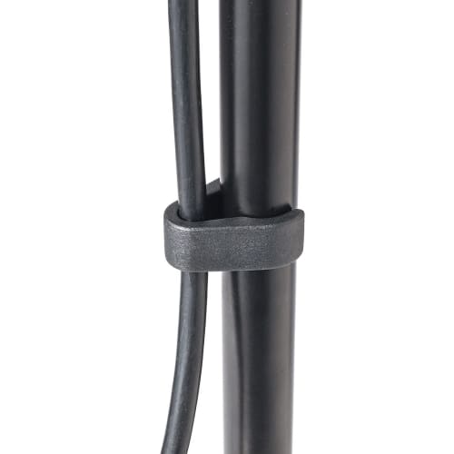 Sanwa Direct Microphone Stand, Straight Type, Clip-on, with Microphone Holder, Foldable, Up to 146cm, 1 Piece, 400-SPST3