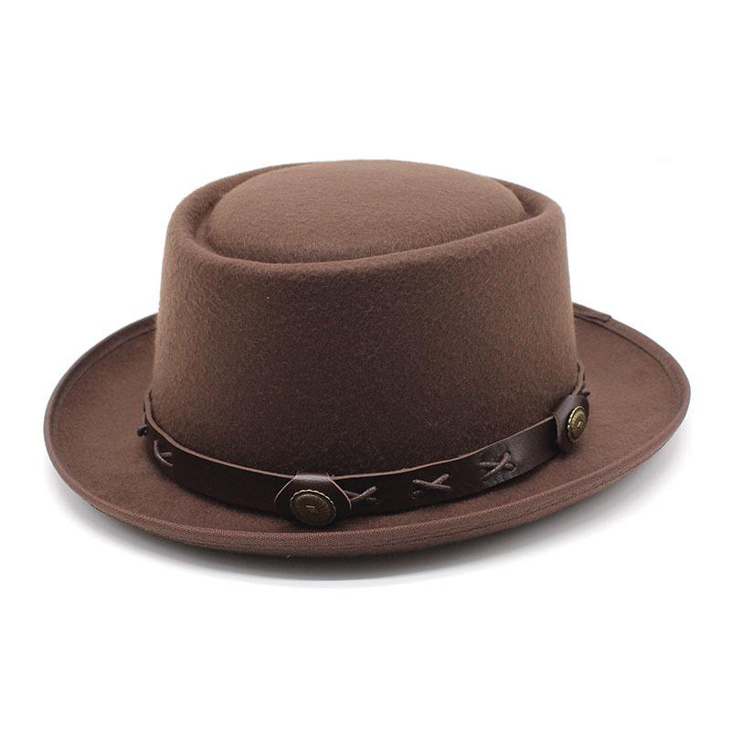 Woolen Hat Children'S Classic Versatile Top Hat Model Catwalk Stage Performance Jazz Hat