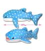 Amuse Gabcho Whale Shark Ultra Big (Aqua Blue) Plush Toy, Approximately 77cm Long, 703951