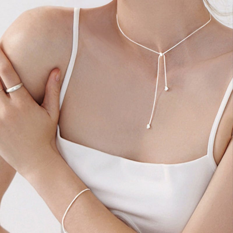 TOU 177 Tie A Knot Necklace