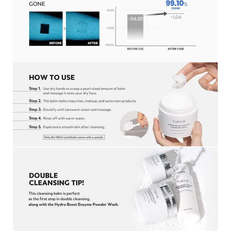 TIRTIR - Hydro Boost Enzyme Cleansing Balm Mini