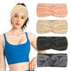 Fleece Lining Winter Headbands Wide Edge Hair Band Fashion Knitted Headbands  Hair Accessories