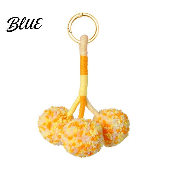 Travel Bag Accessory Pendant Small Plush Ball Decor Keychain Soft