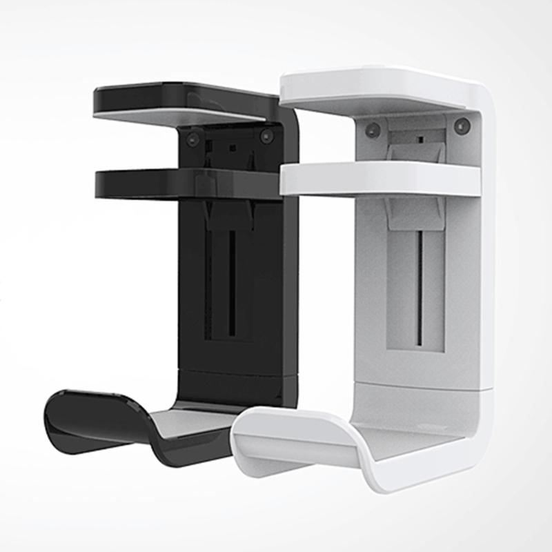 Space Saving Headphone Stand with NonSlip Pad Rotating Arm for Desks, 360°Rotating Hook for Tidy Desk Setups Hanger