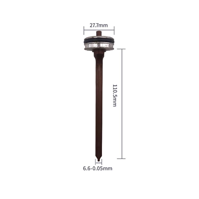 

Replacement Pin Needle For F50 Pin For Nailers 134Mm Length 6.7Mm Shank Diameter Steel Component For Framing And Trim Work чёрный