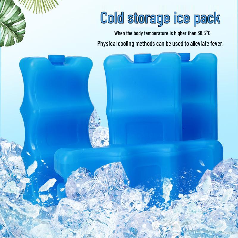Blue Ice Pack: Cooling Plate for Fresh-Keeping, Cold Storage, and Cold Chain Transport – Ideal for Breast Milk and Ice Box Replacement.